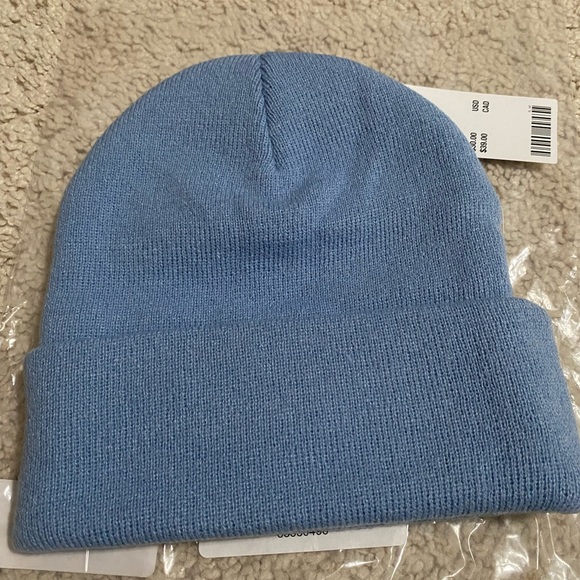 Boys Lie Logo Patch Beanie NWT - Blue - Picture 5 of 6